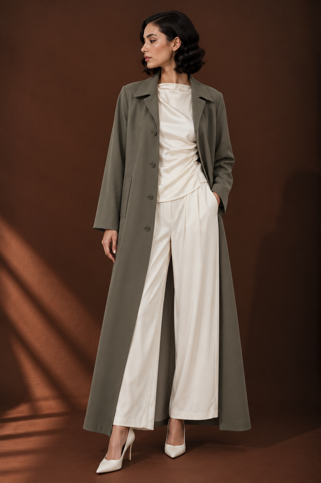 The Trench Abaya