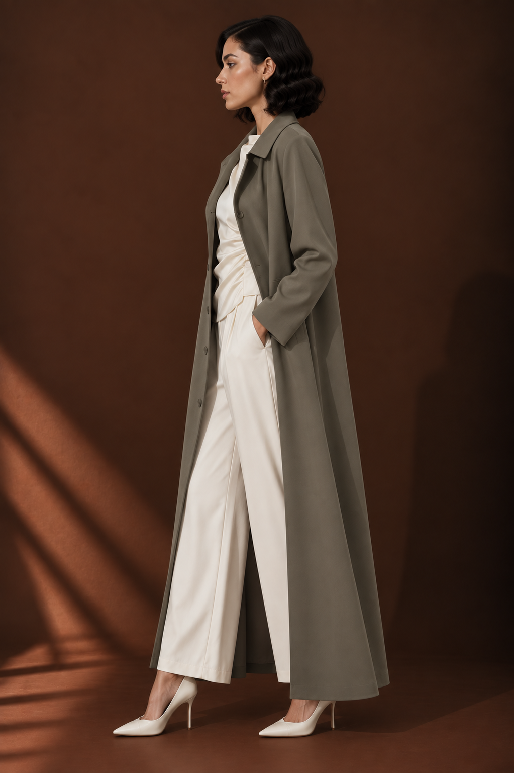 The Trench Abaya
